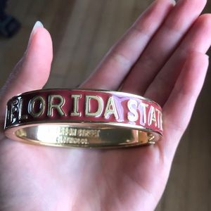 FSU Hand Painted Enamel Bangle